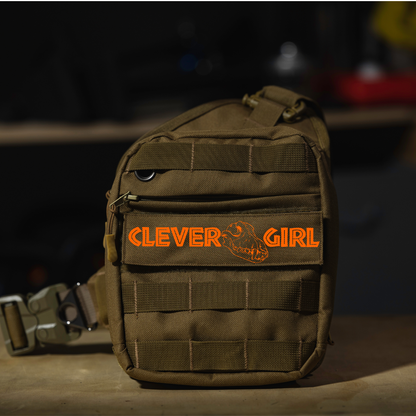 'Clever Girl' Velcro Patch