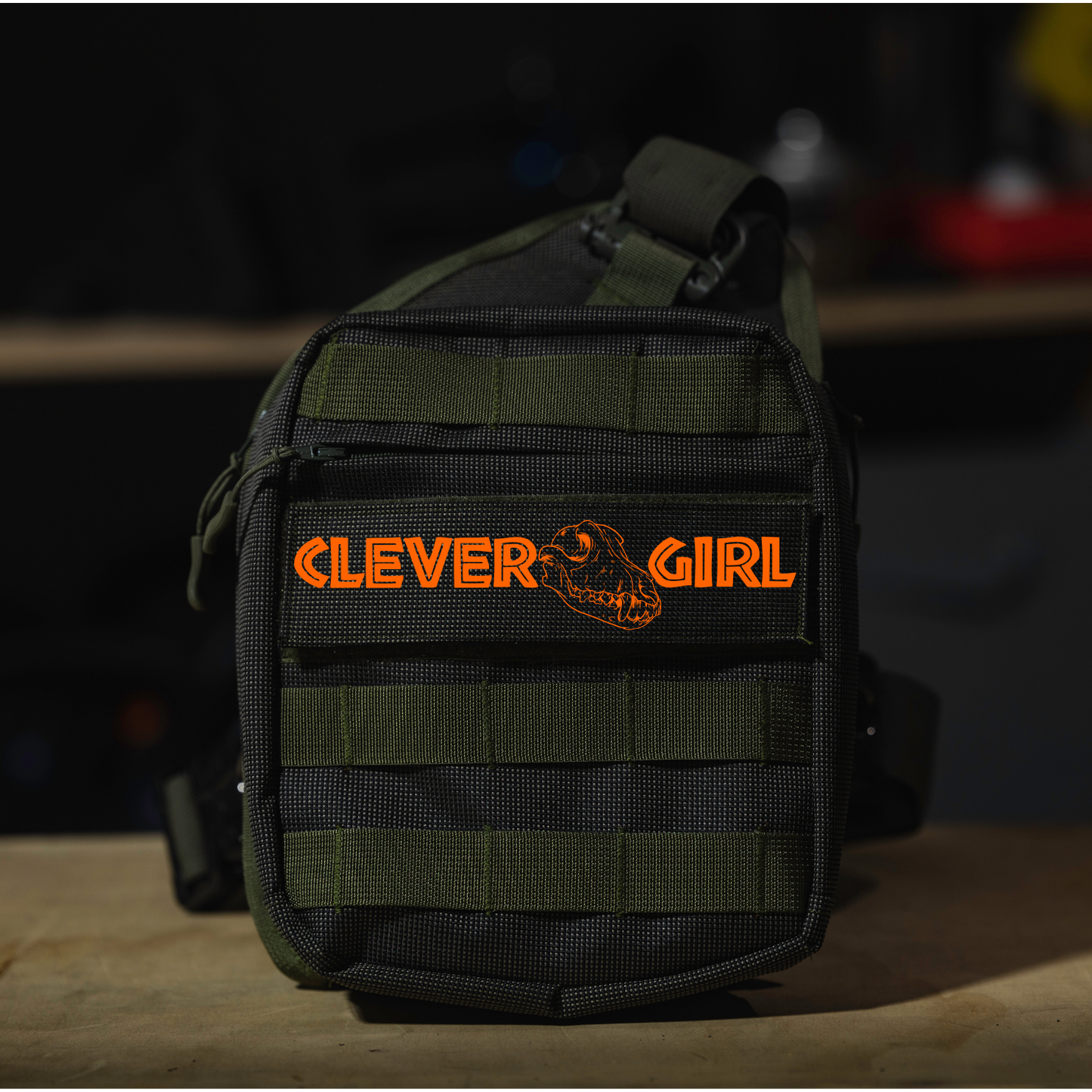 'Clever Girl' Velcro Patch