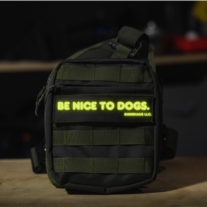 'No Dogs' Velcro Patch