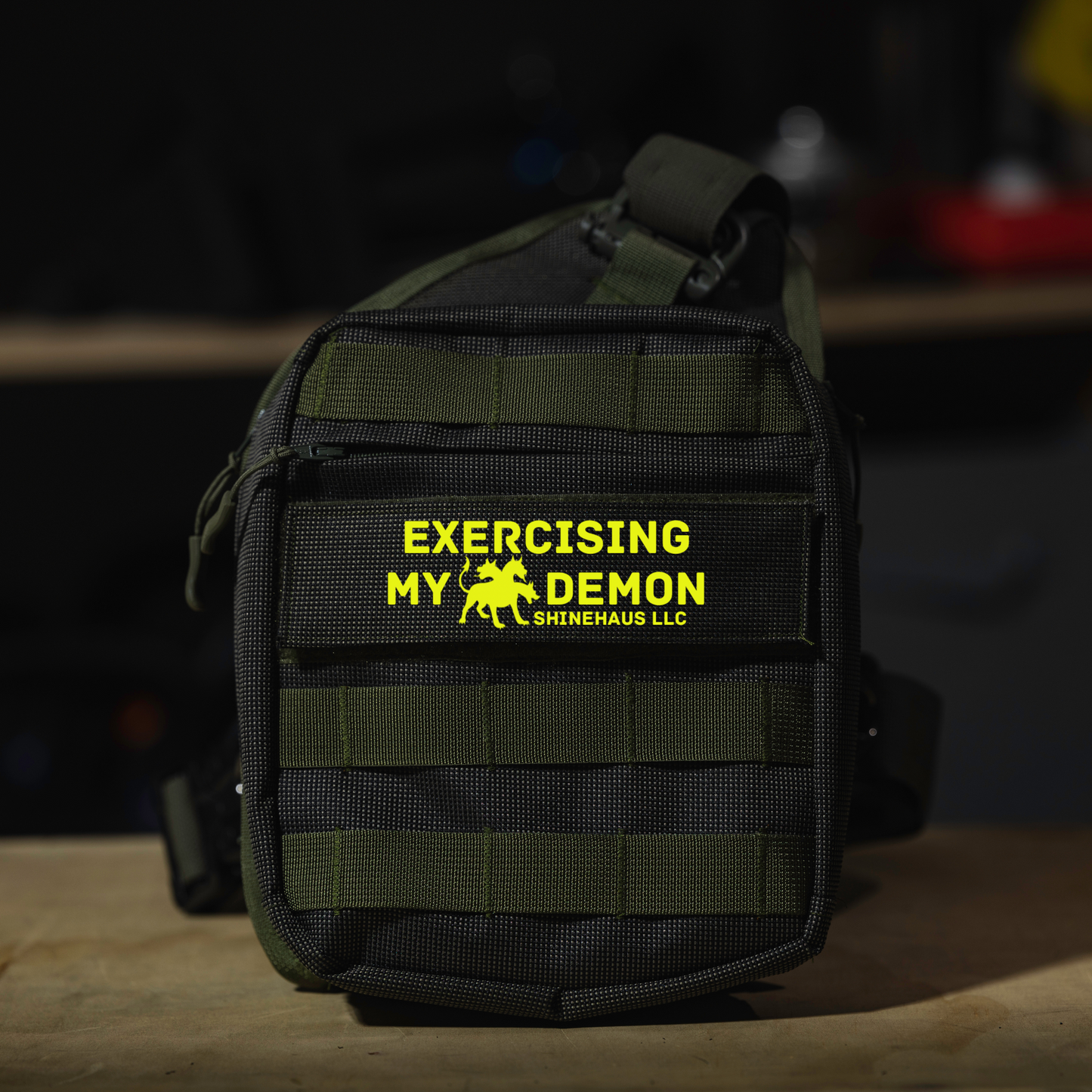 ‘Exercising My Demon' Velcro Patch (Singular)