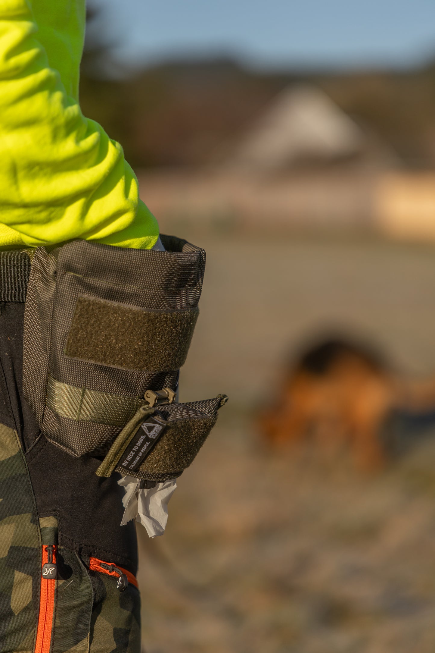 Trifold Poop Bag Holder